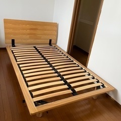 【仮決定】無印良品　セミダブルベッド