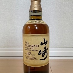 山崎12年(箱無し)白州ノンバレル(箱あり)2本セット