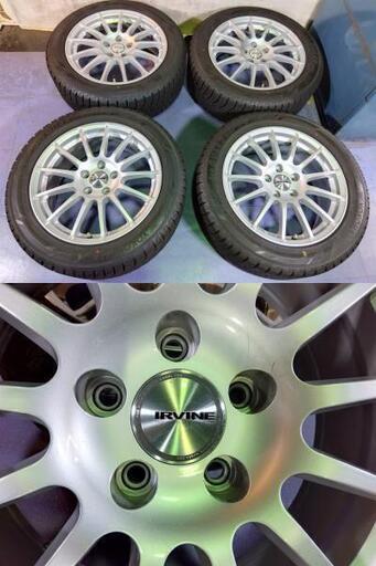 冬17インチ VW アウディ A4 TT ワーゲン VW ザ ビートル パサート トゥーラン シロッコ ゴルフ PCD112【富山】225/50R17 中古4本