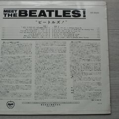 ◆ビートルズ　MEET THE BEATLES! / LPレコード◆の画像