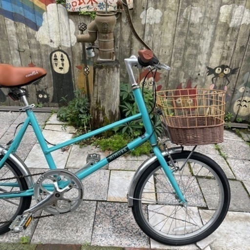 【3510】ミニベロ　20インチ　前後タイヤ新品　13,800円（防犯・税込）