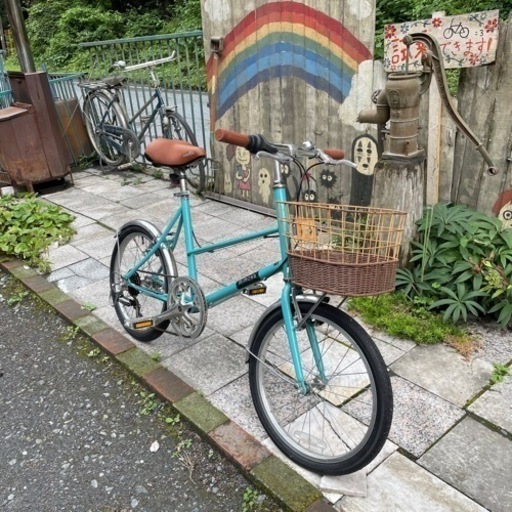 【3510】ミニベロ　20インチ　前後タイヤ新品　13,800円（防犯・税込）