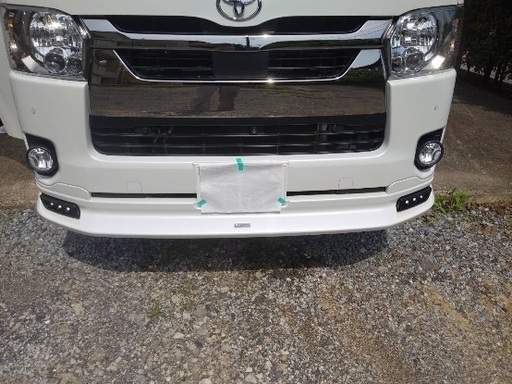 ハイエース6型　モデリスタバンパー