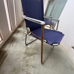 【お取引中】折りたたみ椅子　アウトドア椅子2脚の画像