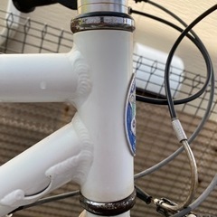 売り切り！　ジオスミストラル　ホワイト　クロスバイク　自転車　神戸市からの画像