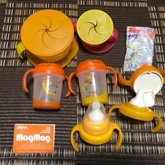 コンビ　マグマグ、食器セット、お弁当用品、離乳食保存容器、搾乳器などの画像