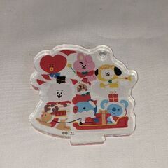 クリスマス　BT21　アクリルスタンドの画像