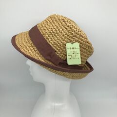 ハット麦わら④新品未使用品の画像