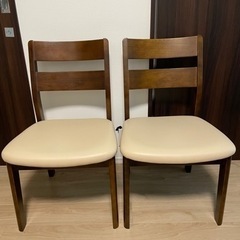 飛騨産業ダイニングチェア2脚