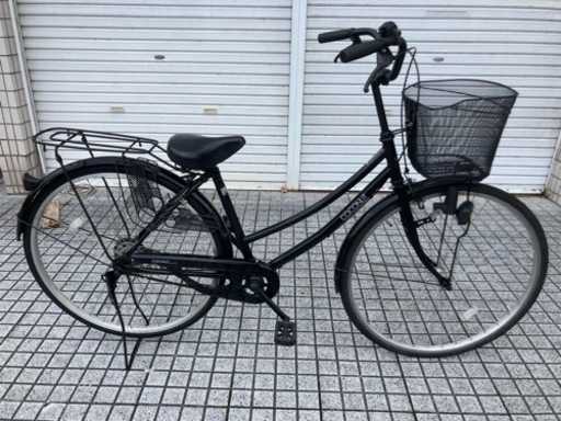 【27インチ自転車】変速なし　耐摩耗新品リヤタイヤ、チューブ使用❗️若林自転車　浜大津店　SALE❗️