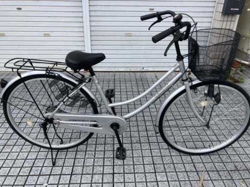 【26インチ自転車】変速なし　美品❗️スペアキーあり　若林自転車　浜大津店　SALE中❗️