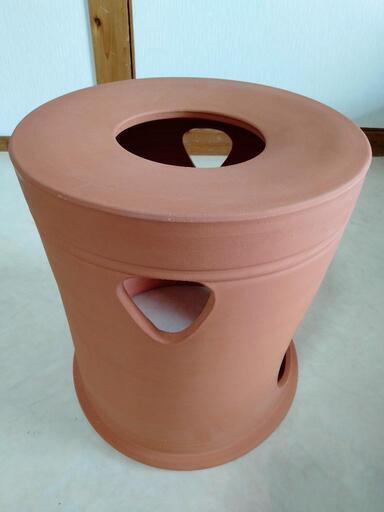 Asuca 正規品　黄土よもぎ蒸し　中古 美品♡ Asuca 黄土よもぎ蒸し 座器 黄土壺 説明書付き 温活