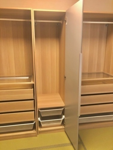 美品　IKEA ワードローブ　pax