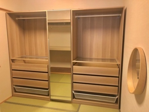 美品　IKEA ワードローブ　pax