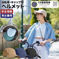 自転車キャップ型ヘルメットCE認証