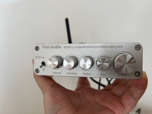 ミニアンプ Bluetooth 5.0アンプ 2.1チャンネル HI-FI小型高低音