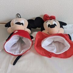 ミッキー　ミニー　ドキンちゃん　ぬいぐるみの画像