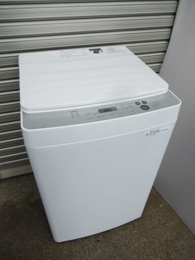 03【清掃済】　ツインバード　5.5㎏　全自動洗濯機　2018年