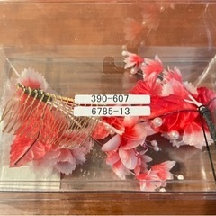 【10000円相当】花飾り　髪飾り　ヘアアクセサリー　成人式　七五三　披露宴　振袖　浴衣　ヘッドドレス　ヘアピン　かんざしの画像
