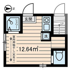 💥 自営業・水商売も👌 敷金礼金０円 😄    ＪＲ総武・中央緩行線 荻窪駅 徒歩13分 ❗️杉並区桃井１丁目 ❗️ Digi23379 - 杉並区