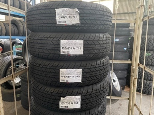 数量限定！特価未使用タイヤ４本セット!YOKOHAMA S306　155/65R14