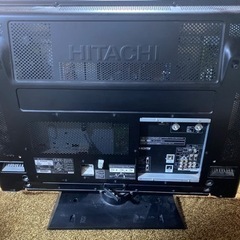 無料　日立37型テレビ の画像