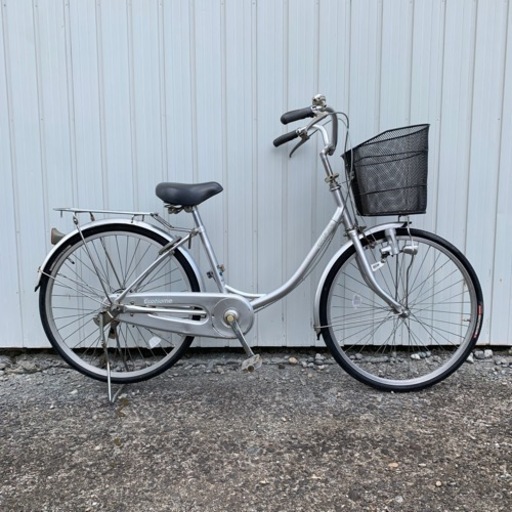 ママチャリ　ブリヂストン24インチ自転車　点検整備済　そのまますぐ乗れます