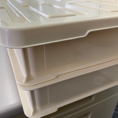 業務用　フードコンテナ　食品　トレー　餅箱　本体2＋蓋１　セット...