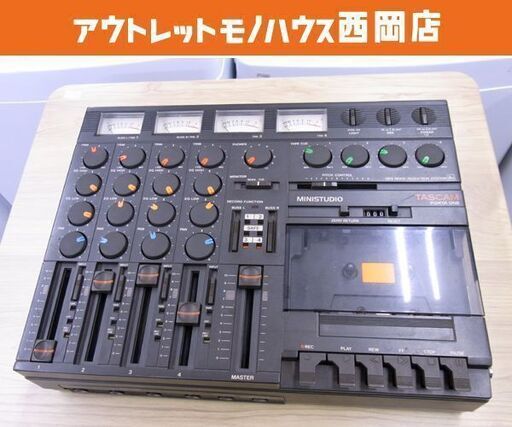 通電のみ確認 TASCAM PORTA ONE MTR MINISTUDIO カセット マルチトラックレコーダー タスカム 4ch ミニスタジオ 札幌市 西岡店
