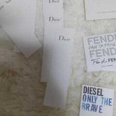 ブランド メモ メッセージカード FENDI CHANEL Dior PRADA HERMESの画像
