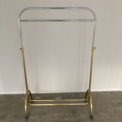 西川金太郎 廃盤品 アンティーク真鍮ゴールドハンガーラック