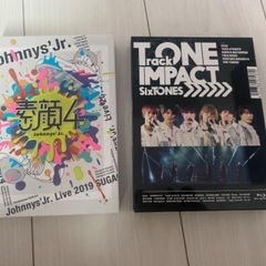 SixTONES、ジャニーズJr DVD、Blu-rayセット
