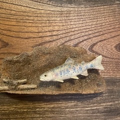 ▼【中古】魚の壁飾りの画像