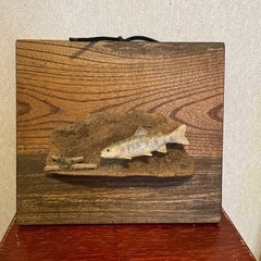 ▼【中古】魚の壁飾りの画像