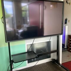 【中古】シャープ60型ディスプレイPN-L600B(スタンド付)