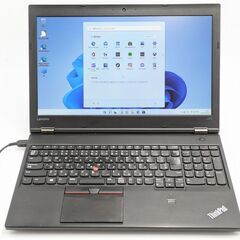 送料無料 保証付 テンキー付 15.6型 ノートパソコン Lenovo L570 中古良品 第6世代 Core i5 8GB 無線 Bluetooth カメラ Windows11 Office済