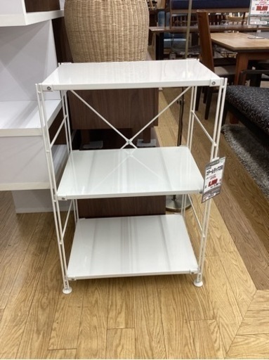 KF-39【新入荷　リサイクル品】無印良品　スチールラック　白系