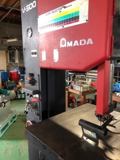 AMADA 帯鋸バット溶接機