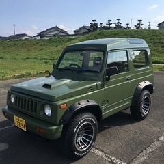 ジムニー　JA11 カスタム　レトロ　旧車　SUV クロスカントリー
