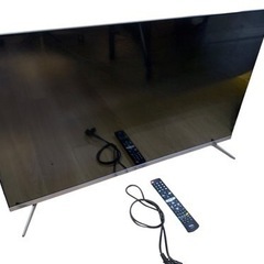 B-CASなしTCL 液晶テレビ スマートテレビ 液晶カラーテレビ 43V型 43P8B 2020年製