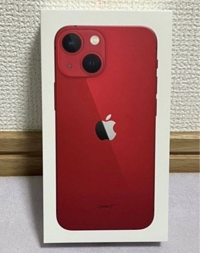 【新品未開封】iPhone13 mini 128GB (PRODUCT) RED 赤 SIMフリー 本体 楽天モバイル 利用制限○