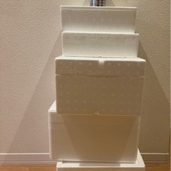 【お取引先決定】発泡スチロール　5箱