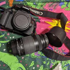 (中古)CANONkissx5ボディ＆純正望遠ズームレンズ