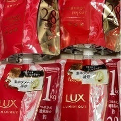 LUX シャンプー　トリートメント1kg×4個