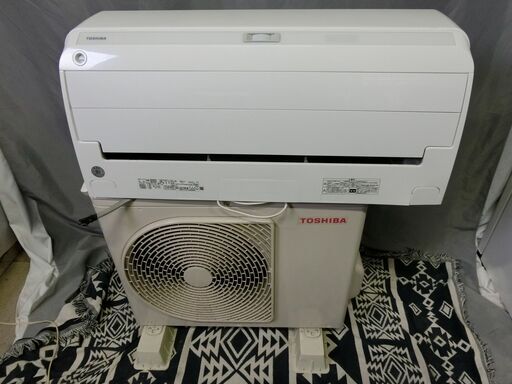 TOSHIBA 東芝 エアコン6畳用 RAS-G221E8R(W) 2020年製