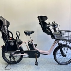 人気なモデル　パナソニックギュットアニーズ3人乗り電動自転車　子...