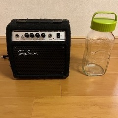 アンプとガラス瓶　貰っていただける方が決まりました