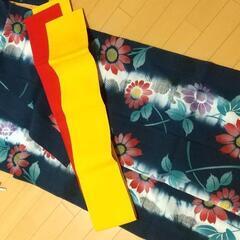 浴衣　女性用　帯付き2点セットの画像