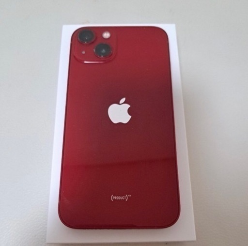 iPhone13本体 128GB au Apple レッドSIMロック解除済み