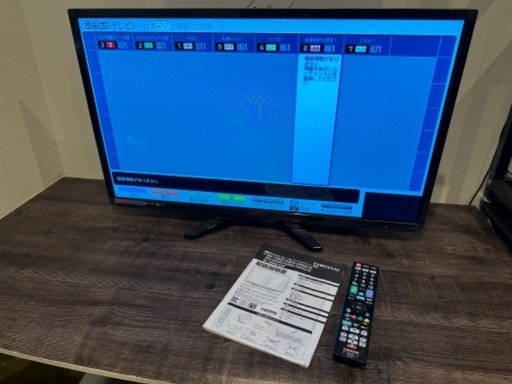 【中古】液晶テレビ ORION オリオン RN-32DG10 32V型 ハイビジョン 2017年 外付けHDD録画対応 2チューナー搭載【札TB02】